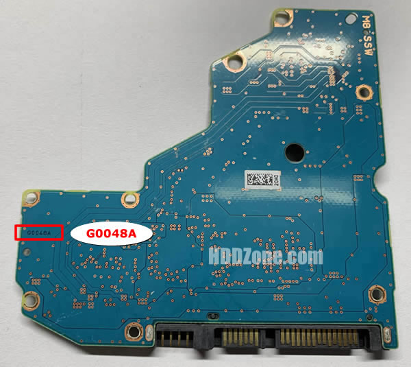 G0048A Toshiba Scheda Elettronica Logica PCB Disco Rigido