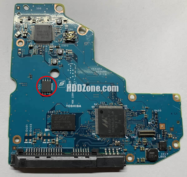G0048A Toshiba Scheda Elettronica Logica PCB Disco Rigido