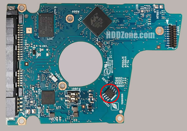 G0064A Toshiba Scheda Elettronica Logica PCB Disco Rigido