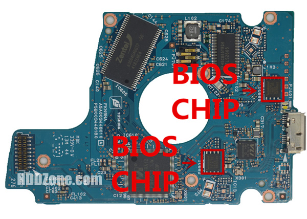 G3448A Toshiba Scheda Elettronica Logica PCB Disco Rigido