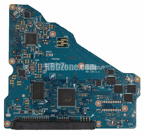 G3820A Toshiba Scheda Elettronica Logica PCB Disco Rigido