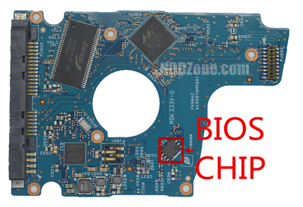 S40097 Toshiba Scheda Elettronica Logica PCB Disco Rigido