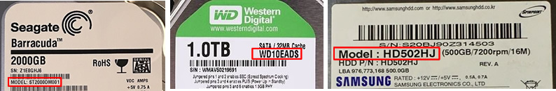Trova il PCB tramite il modello HDD